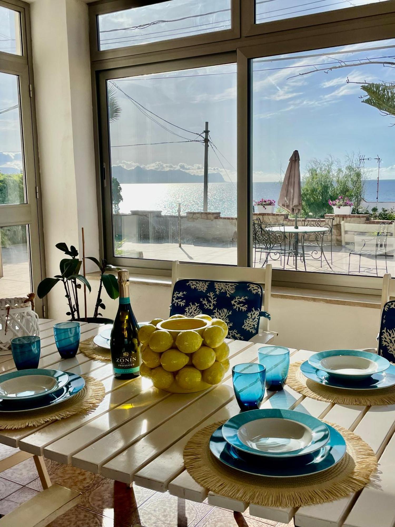 Villa Sul Mare Palazzolo Трапето Екстериор снимка