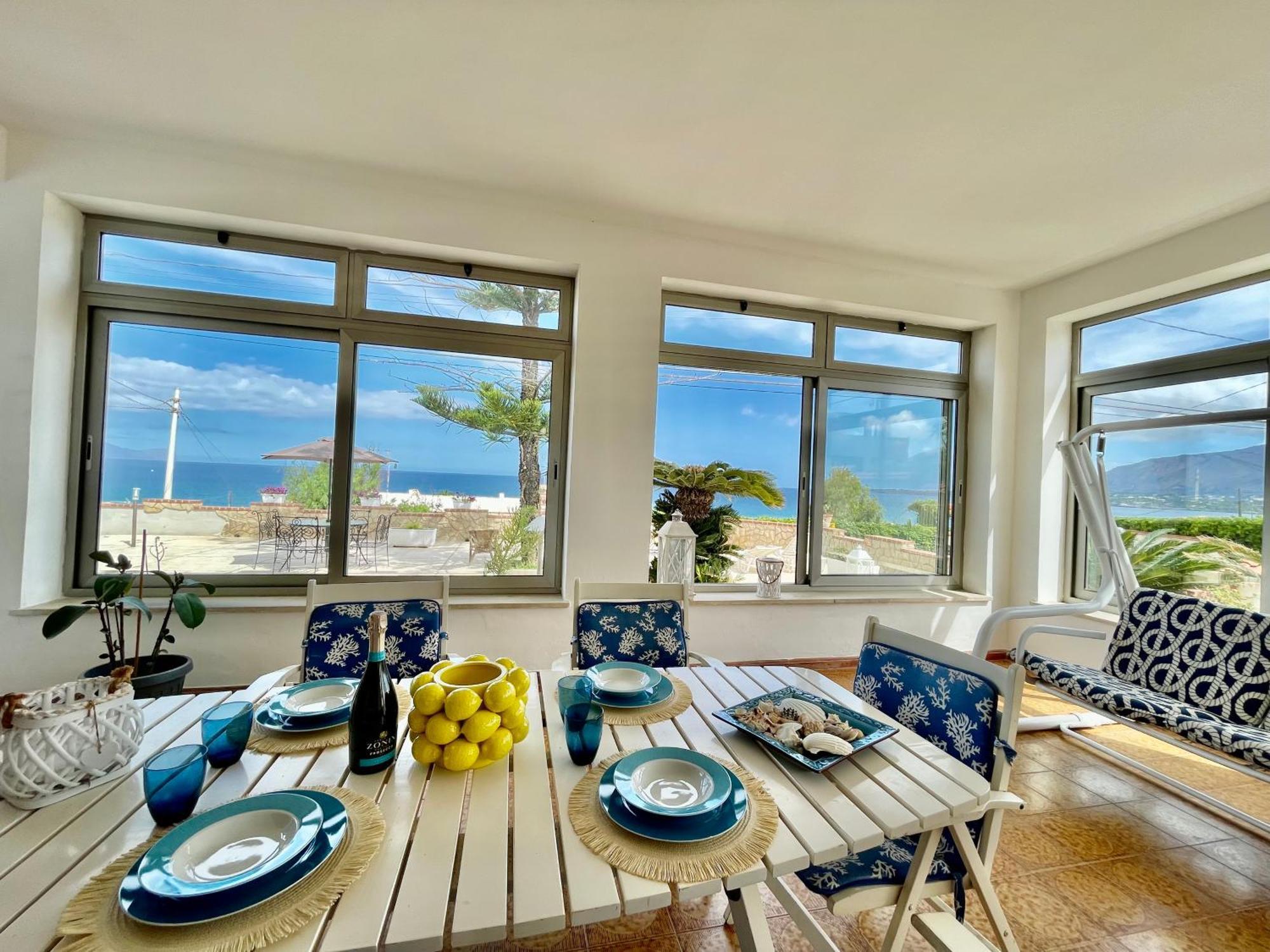 Villa Sul Mare Palazzolo Трапето Екстериор снимка