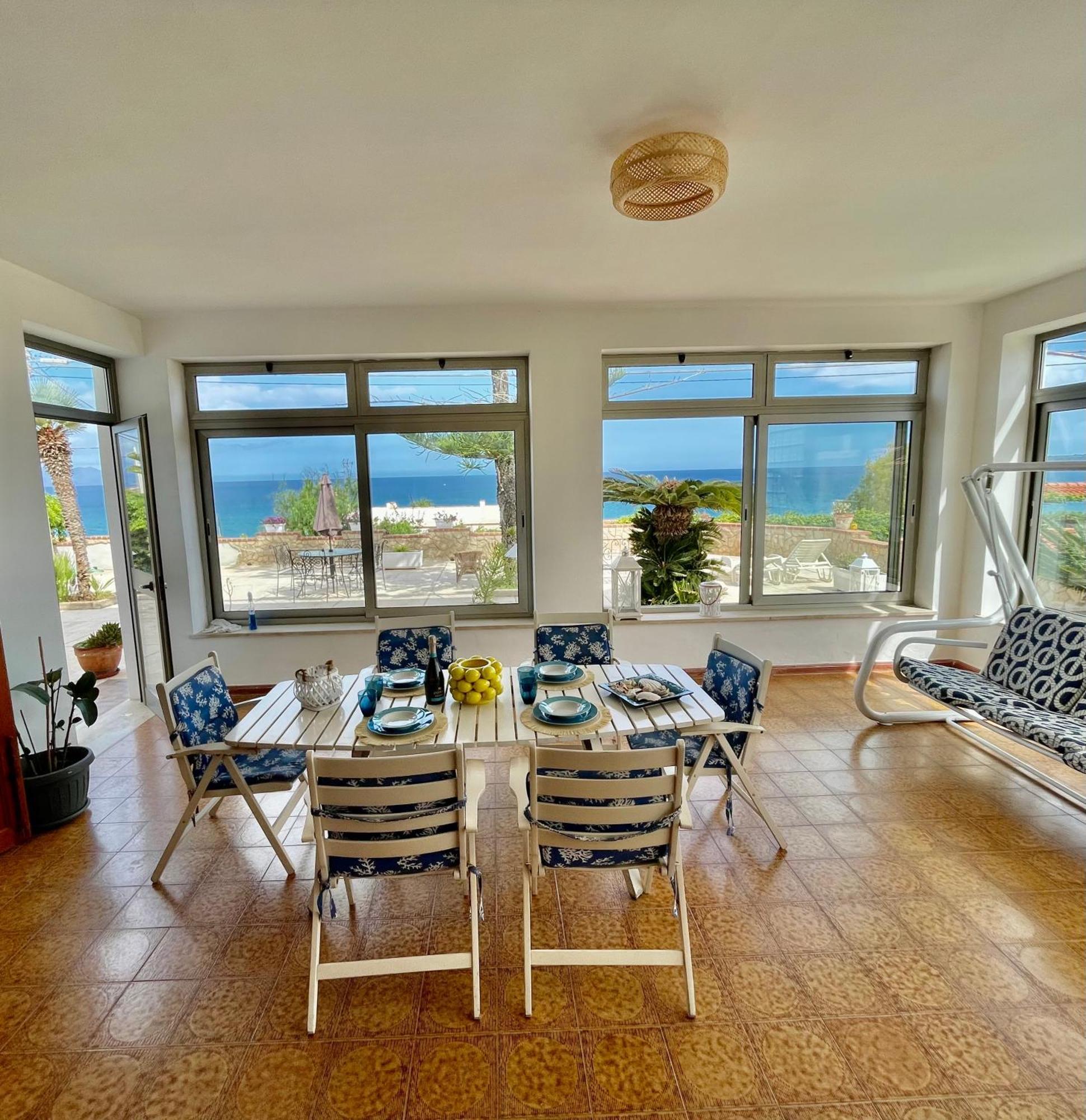 Villa Sul Mare Palazzolo Трапето Екстериор снимка